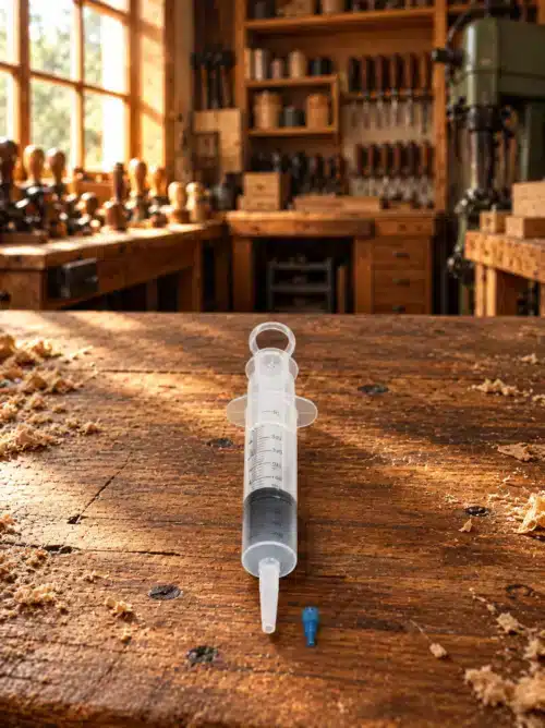 WRP application syringe