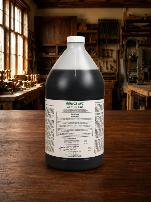 WRP CuB Genics ready-to-use copper borate wood preservative for long-term protection against wood decay and insects