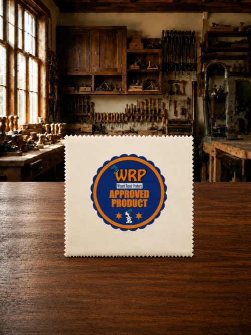 WRP graining tool for matching natural wood grain patterns in repaired wood.