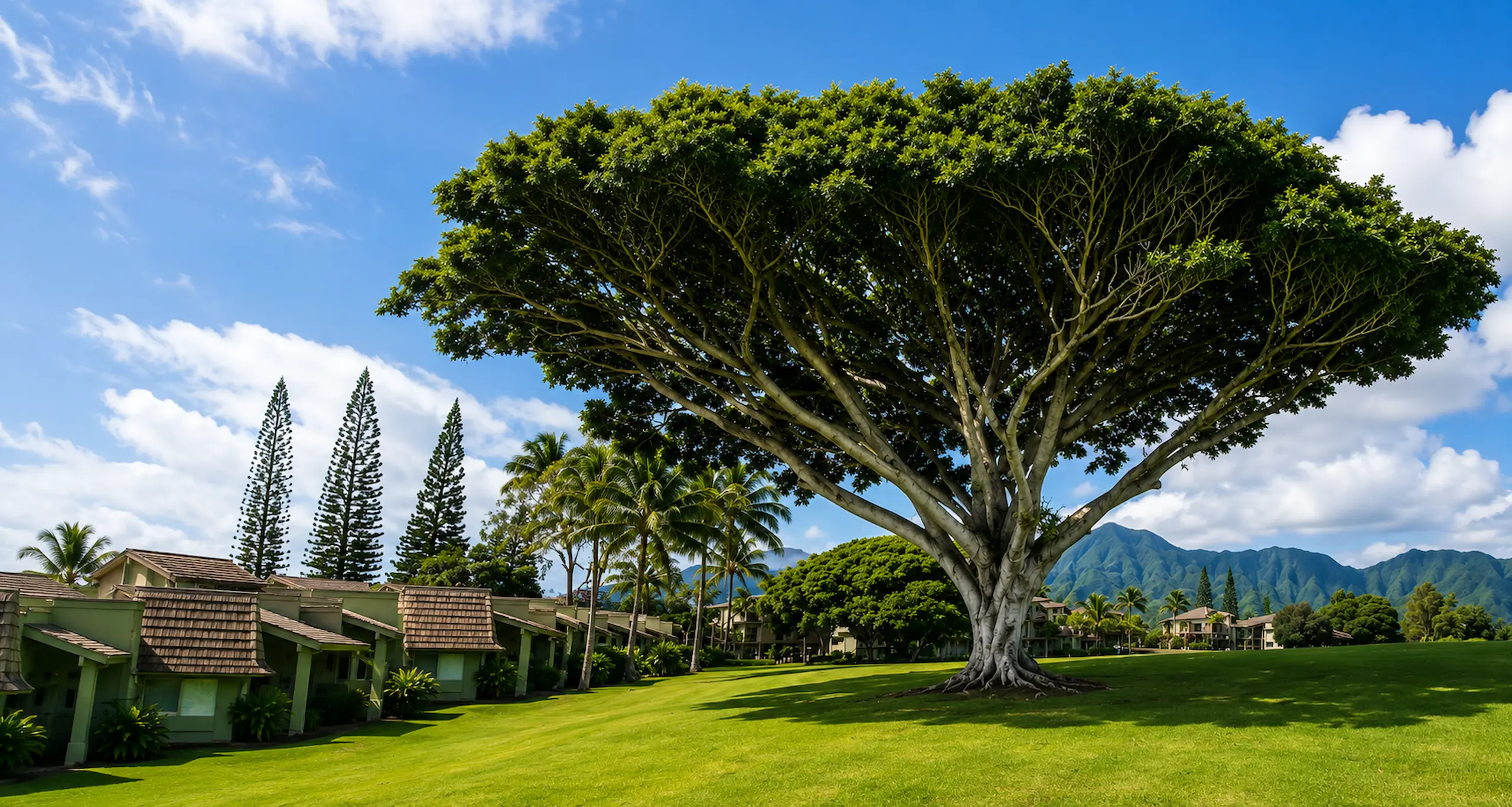 Puamana Homeowners Association wood restoration project in Princeville, Kauai